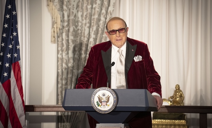 Clive Davis fra Kennedy Senteret i 2023. Foto: Freddie Everett/U.S. Department of State