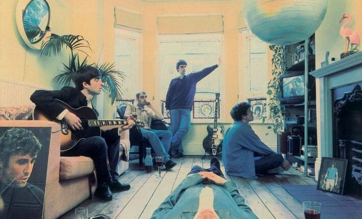 Faksimile fra coveret til «Definitely Maybe»