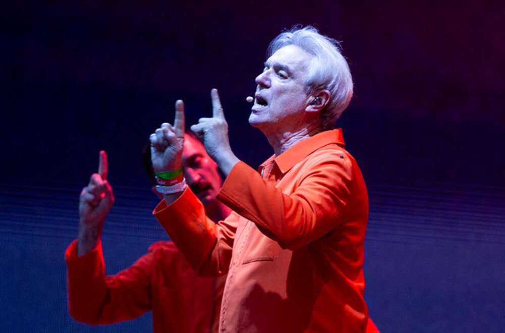 David Byrne (74) - imponerte i Sofienbergparken.
