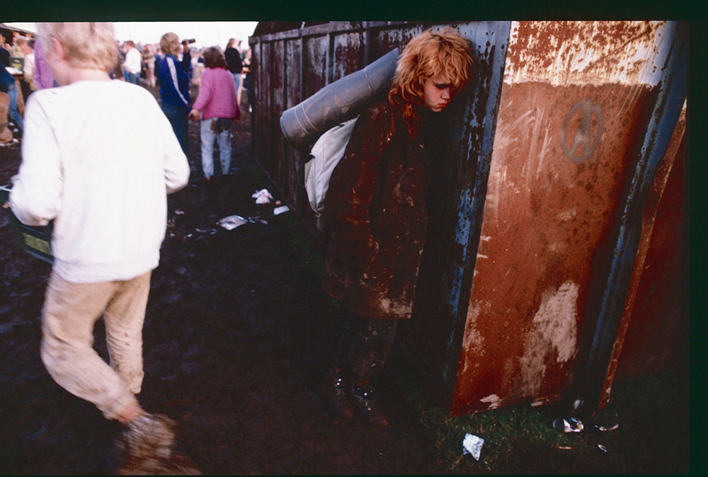FESTIVALER TAR PÅ: Roskilde nærmer seg siste riff 1985. Foto: Tom Stalsberg