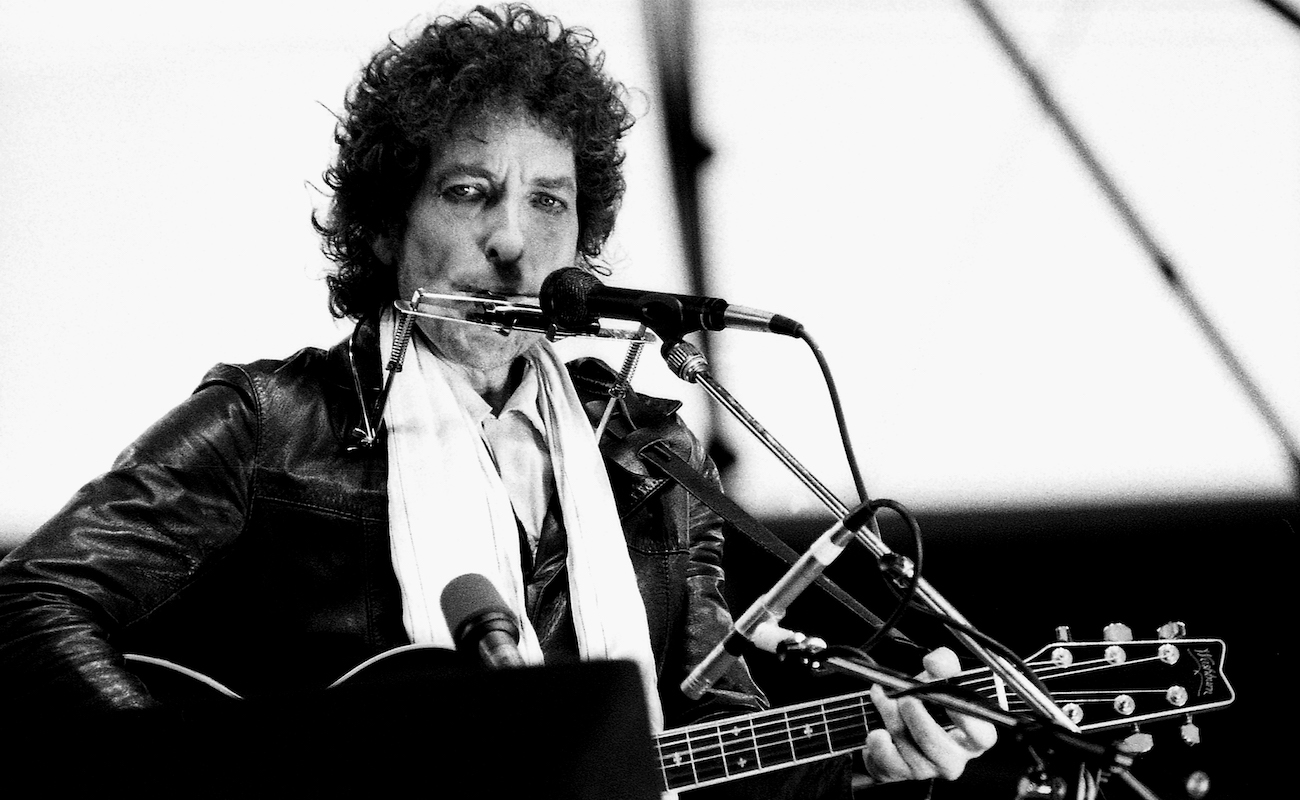 Dylan på Nye Ullevi, 1984. Foto: Vidar Ruud