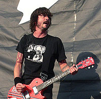 DAVE GROHL: Them Crooked Vultures albumdebuterer 23. oktober. FOTO: WIKIPEDIA COMMONS.