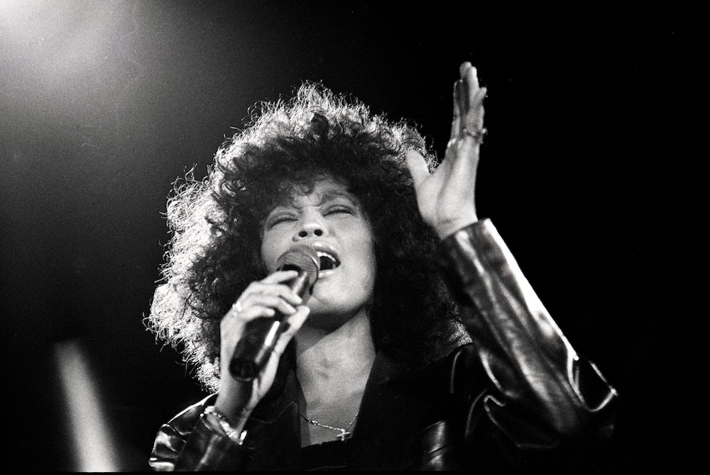 Whitney Houston, Drammenshallen 22. juni 1988. Foto: Vidar Ruud