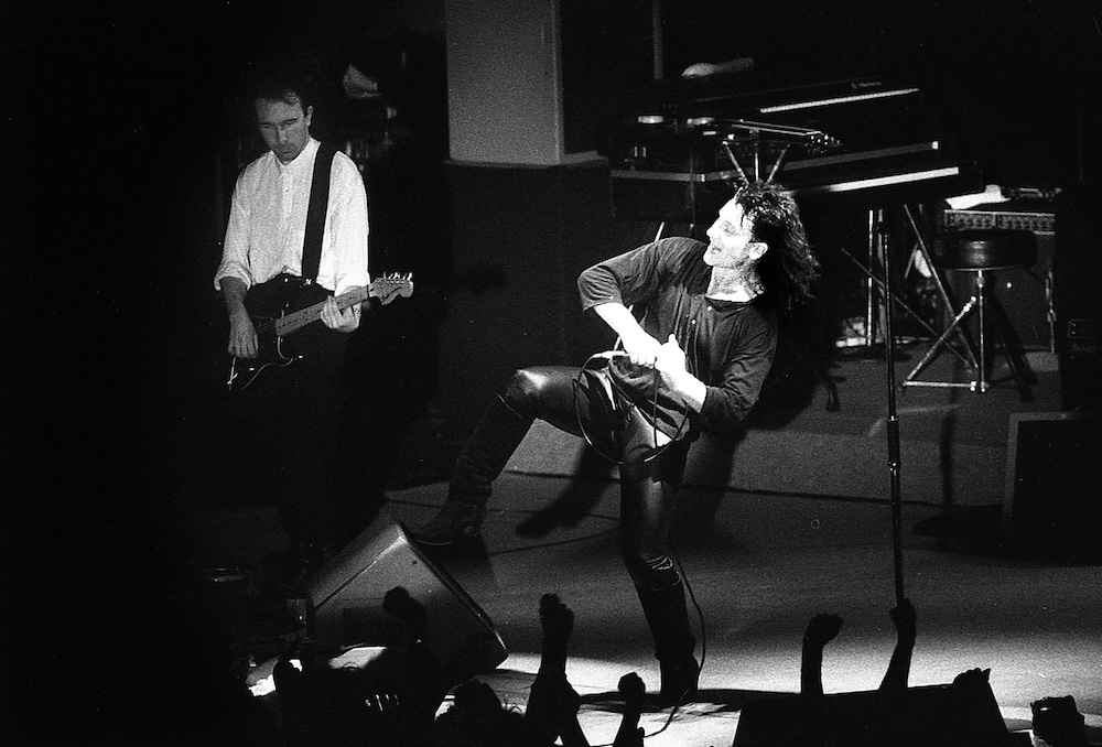U2 i Drammenshallen 1985. Foto: Vidar Ruud